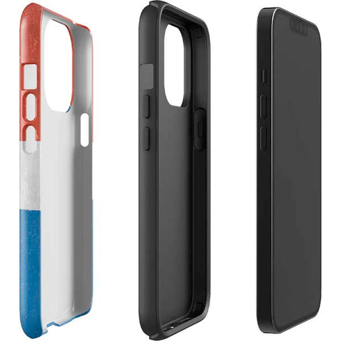 Croatia Flag Distressed iPhone 13 Pro Impact Case